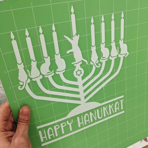 Happy Hanukkat SVG Design